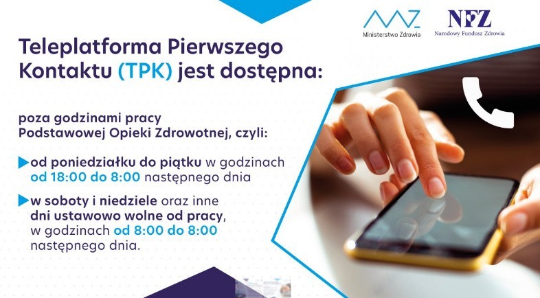 Narodowy Funduszu Zdrowia uruchomił Teleplatformę Pierwszego...