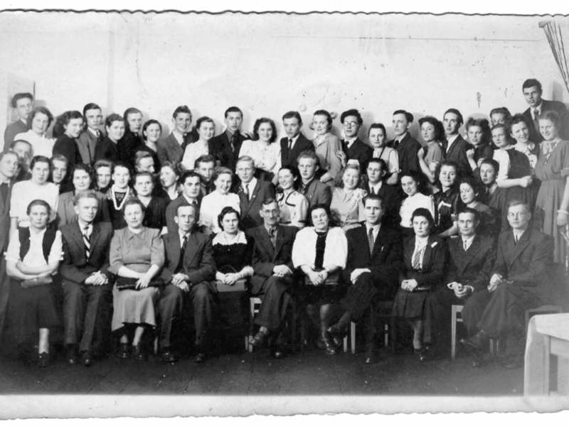 1949 r. Studniówka w Publicznej Średniej Szkole  Zawodowej...