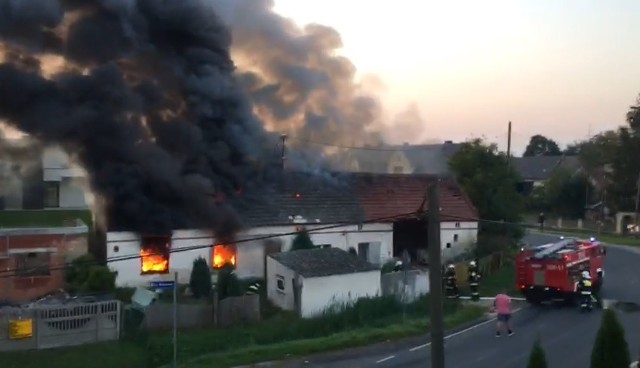 Pożar w Żelaznej.