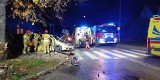 Wypadek na skrzyżowaniu ul. Gdyńskiej z Racławicką w Słupsku 