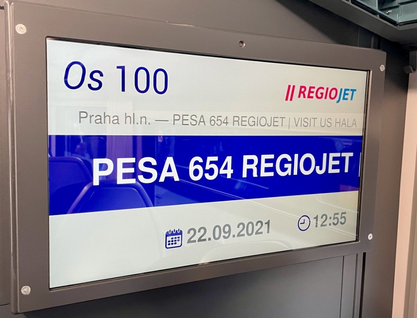 Trako 2021. 22 września europejska premiera pociągu Pesy dla czeskiego przewoźnika RegioJet [zdjęcia] 
