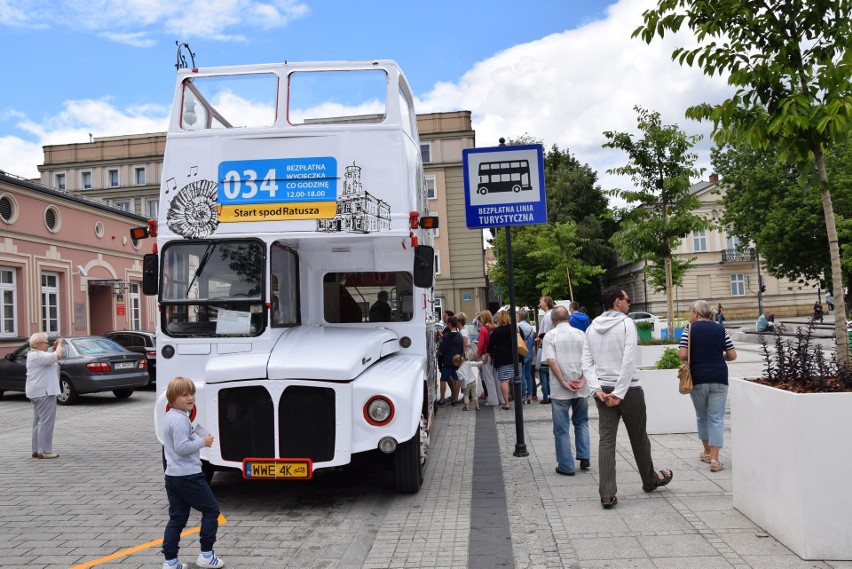 Częstochowa z perspektywy autobusu piętrowego