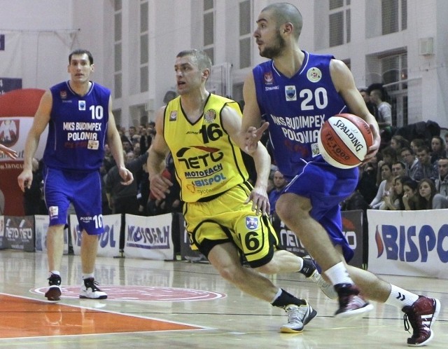 Michał Musijowski w starciu z AZS-em uzyskał double-double.