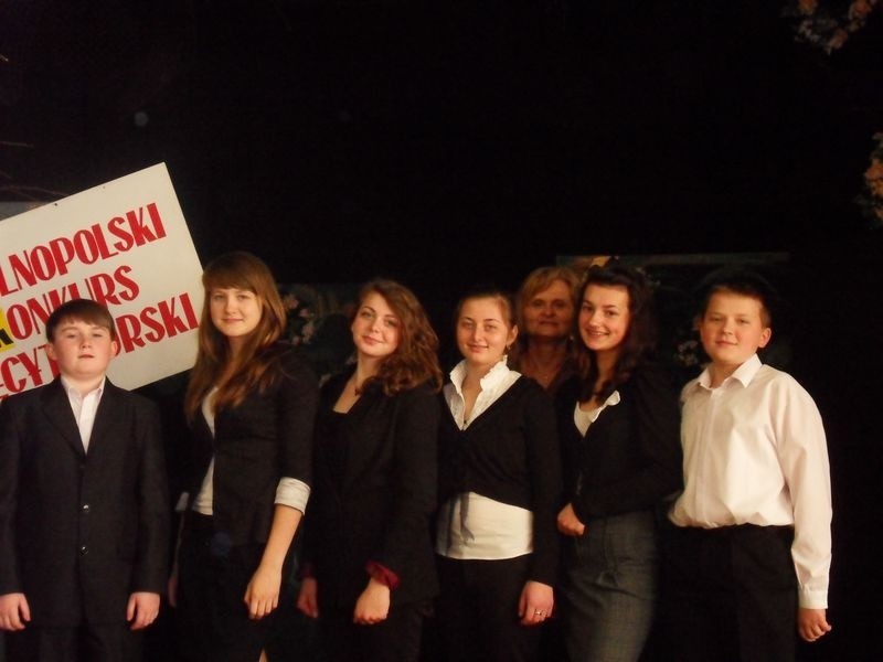 W konkursie wzięło udział sześciu gimnazjalistów z Przytyka.