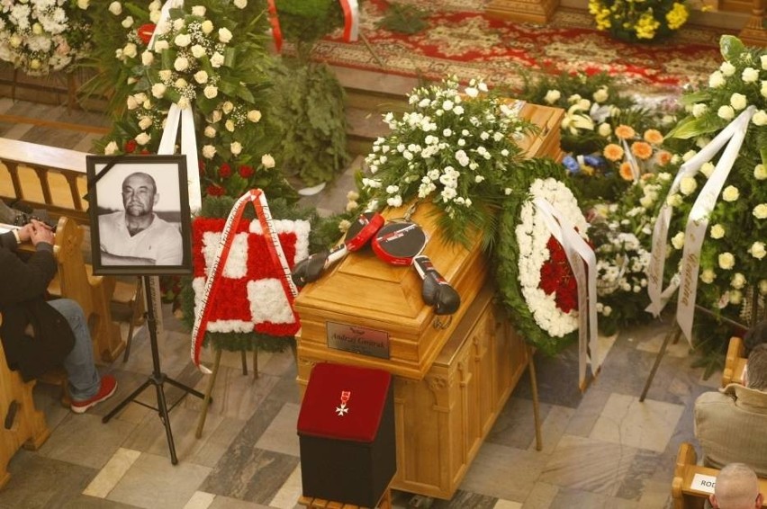 Pogrzeb Andrzeja Gmitruka 29.1.2018. Andrzej Gmitruk został...