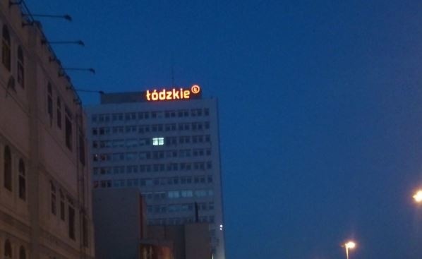 Nowy neon w Łodzi