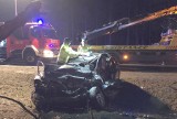 Dybowo. Śmiertelny wypadek na DK 10 na trasie Toruń - Bydgoszcz. Zginęła jedna osoba [ZDJĘCIA]