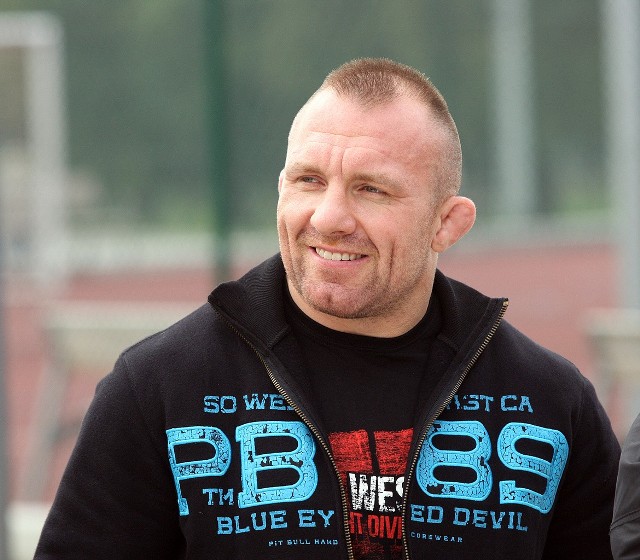 Piotr Bagiński, trener Berserker's Team Szczecin.