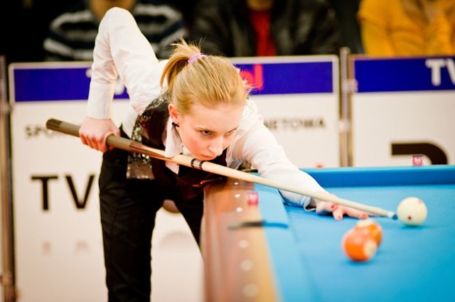 Oliwia Czupryńska wywalczyła w Niemczech bilardowe wicemistrzostwo świata juniorek 