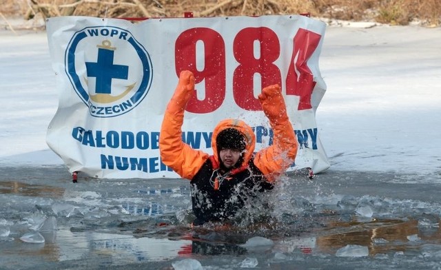 Pokazy WOPR na Rusałce.