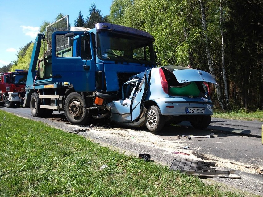 Tragiczny wypadek między Jemielnicą a Strzelcami Opolskimi.