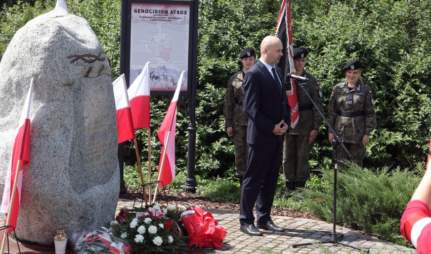 Uroczystości w Grudziądzu odbyły się przy obelisku...