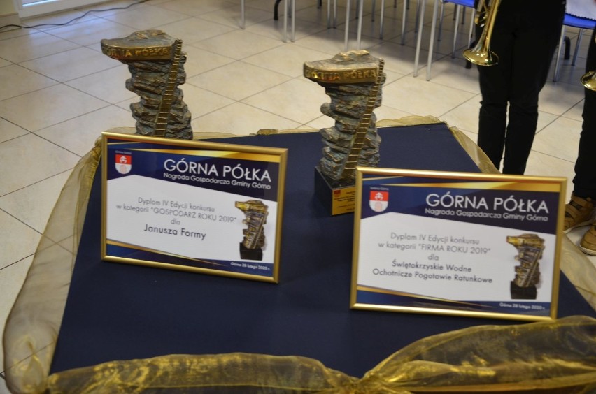 Już po raz czwarty przyznane zostały nagrody gospodarcze gminy Górno "Górna Półka". Były też wyróżnienia (ZDJĘCIA)