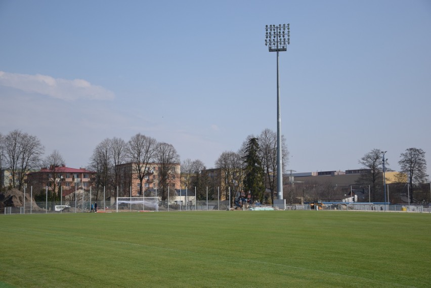 Stadion Rakowa Częstochowa to wielki plac budowy, ale...