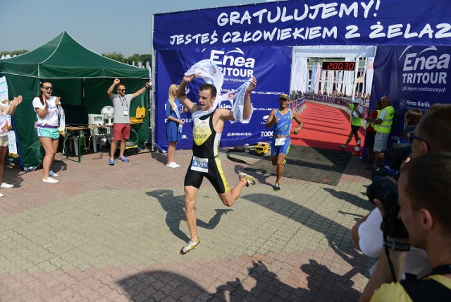 Dariusz Kowalski w ostatni weekend lipca został sensacyjnym zwycięzcą Enea Poznań Triathlon na krótkim dystansie