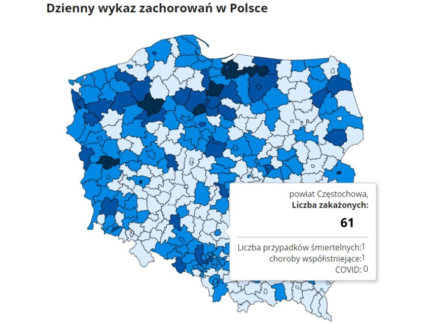 Koronawirus w woj. śląskim - najnowsze dane. Ministerstwo...