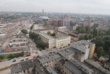 Punkt Informacyjny Nowego Centrum Łodzi z widokiem na Fabryczny i EC1 [ZDJĘCIA]