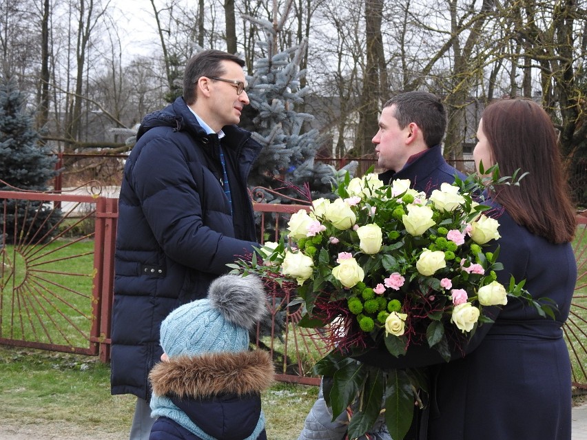 Premier Mateusz Morawiecki z wizytą w Podlaskiem. Odwiedził...