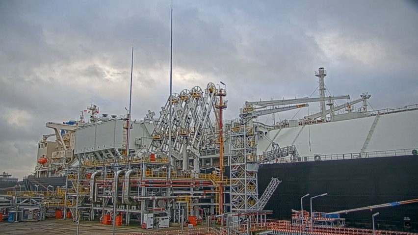 Terminal LNG w Świnoujściu. Jest 150 dostawa gazu! To kolejne tysiące metrów sześciennych gazu [ZDJĘCIA]
