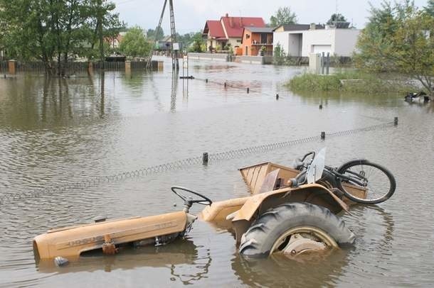 Powódź w Tarnobrzegu.