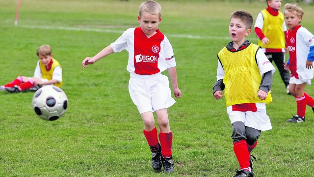 Ajax Amsterdam wychowuje piłkarzy od najmłodszych lat