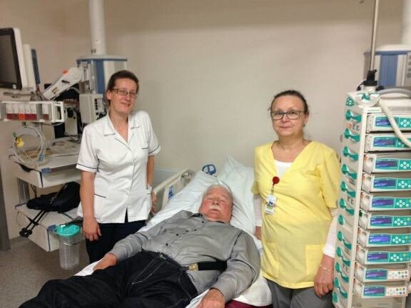 Lech Wałęsa jest w szpitalu. Były prezydent nie weźmie...