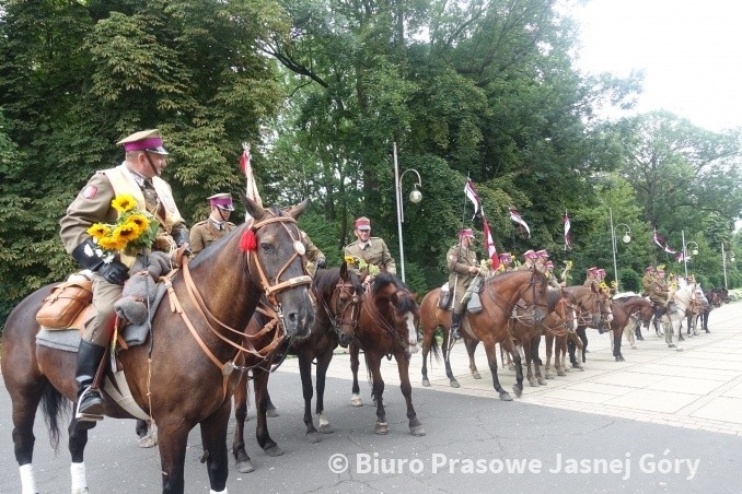 Konna pielgrzymka na Jasną Górę...