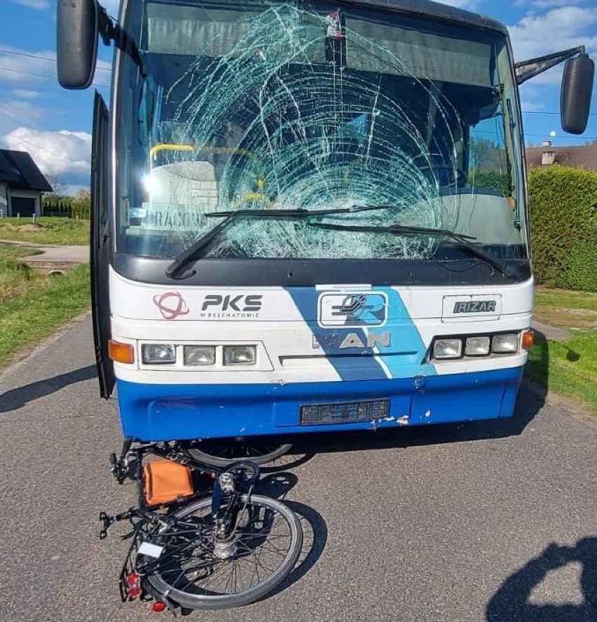 Bardzo groźnie wyglądał wypadek drogowy w miejscowości...