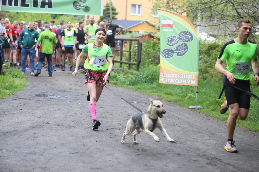 Humory startującym zdecydowanie dopisywały....