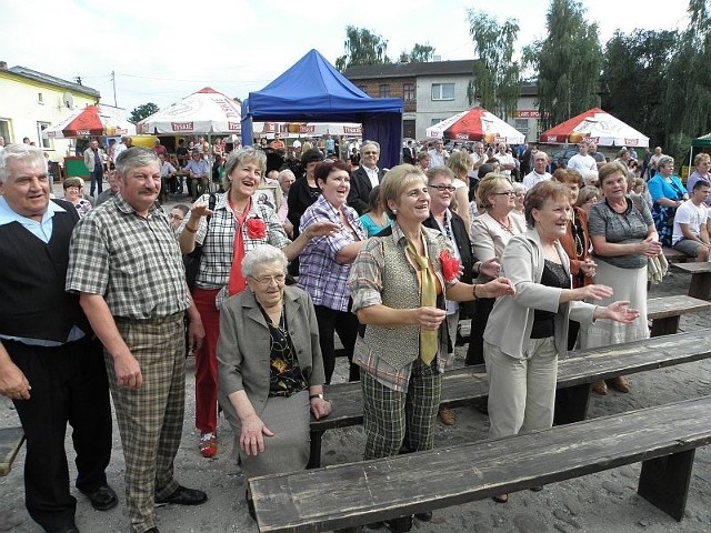 Podczas imprezy w Chełmcach wszyscy fantastycznie się bawili.