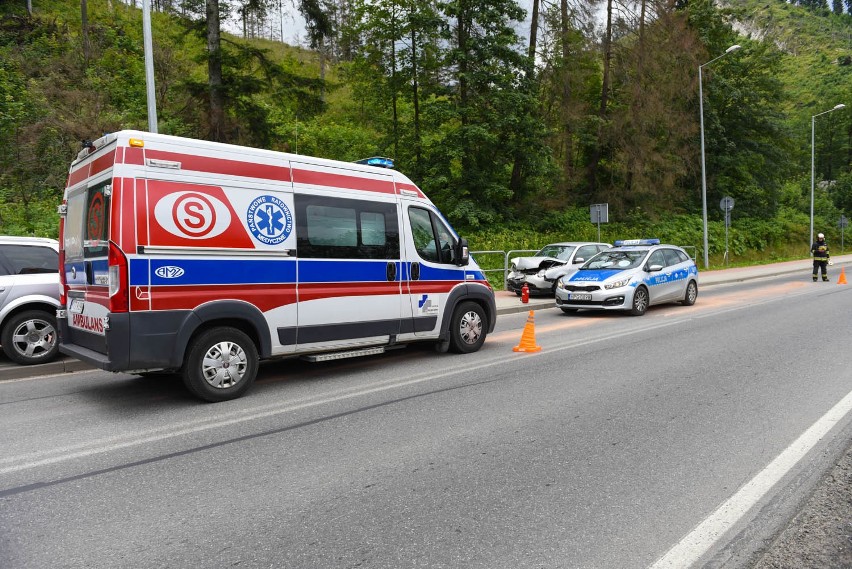 Podhale. Wypadek u wylotu Doliny Kościeliskiej [ZDJĘCIA]