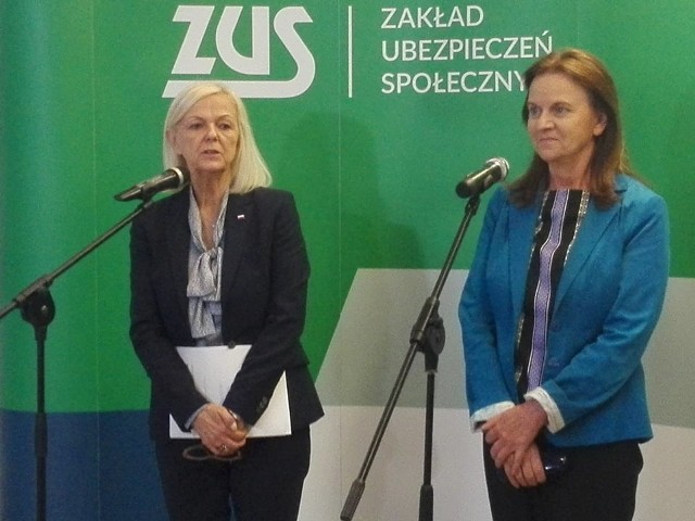 W poniedziałek, 2 września, w Zabrzu została zorganizowania konferencja prasowa przez minister rodziny, pracy i polityki społecznej Bożenę Borys-Szopę oraz prezes ZUS Gertrudę Uścińską.