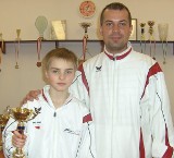 Młodziutki tenisista Wojciech Jantos został powołany do kadry Polski