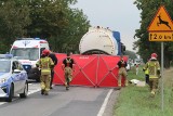 Tragiczny wypadek motocyklisty pod Wrocławiem. Zginął w zderzeniu z ciężarówką 