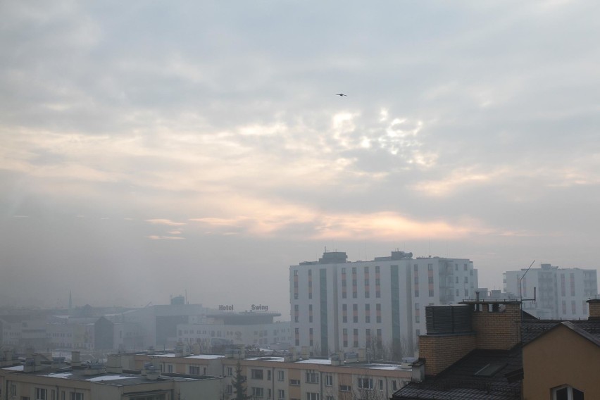 Kraków. Smog nad Prądnikiem Czerwonym [ZDJĘCIA]