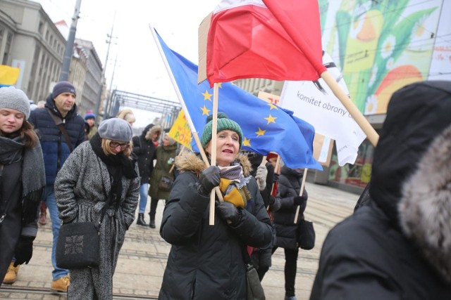 Marsz przeciw faszyzmowi i rasizmowi w Katowicach, 17 marca 2018