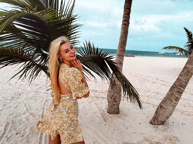 Karolina Bielawska wypoczywa na Karaibach. Piękna blondynka kusi ciałem na wakacjachfot. materiały prasowe @karolinabielawska