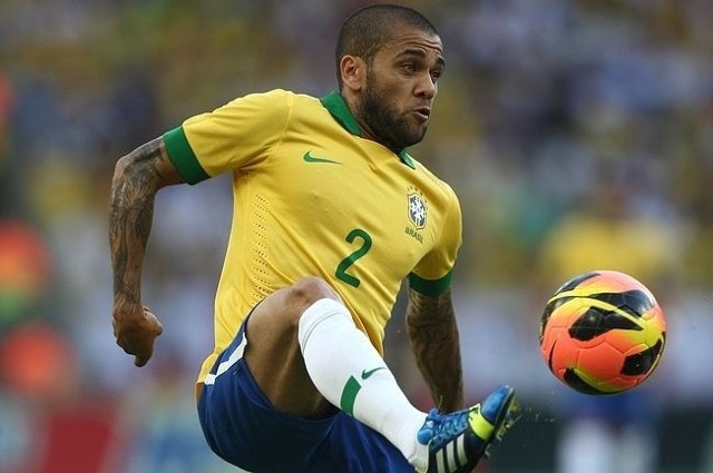 Daniel Alves - Reprezentacja Brazylii (fot. AplusC)