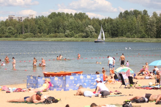 07.08.2016 dabrowa gorniczapogoria lato wakacje upaly opalanie sportmarzena bugala- azarko /dziennik zachodni/ polska press *** local caption *** 