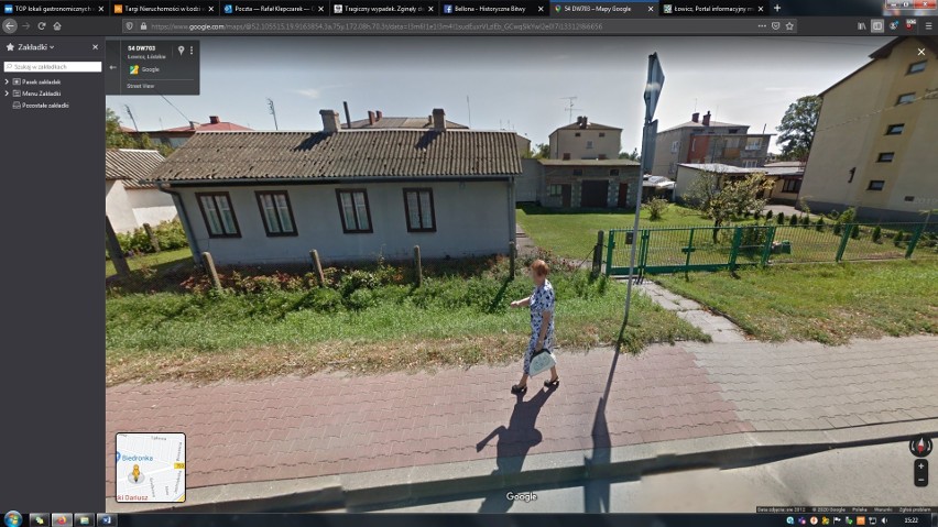 Mieszkańcy osiedla Górki w Łowiczu na Google Street View. Kogo złapała kamera? [ZDJĘCIA]