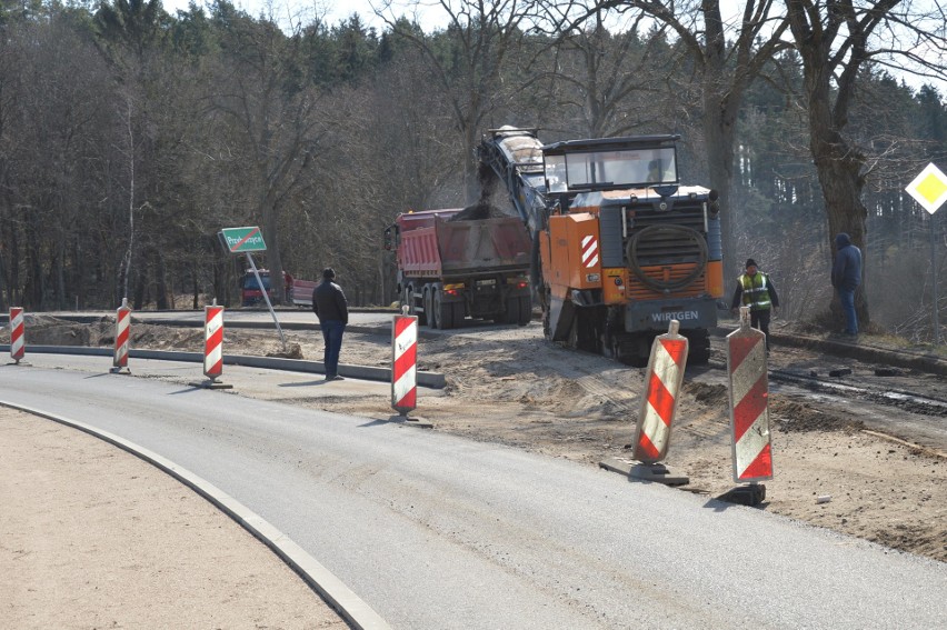 Trwa budowa ulicy Przyborzyckiej. Prace przebiegają zgodnie...