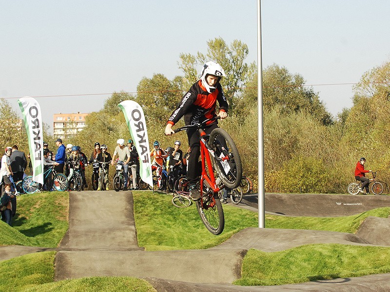 Otworzyli pumptrack w Nowym Sączu [ZDJĘCIA, WIDEO]