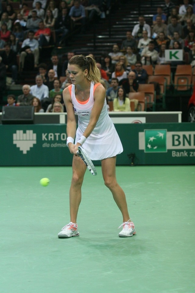 Agnieszka Radwańska zagra w Spodku w Katowice Open 2015.