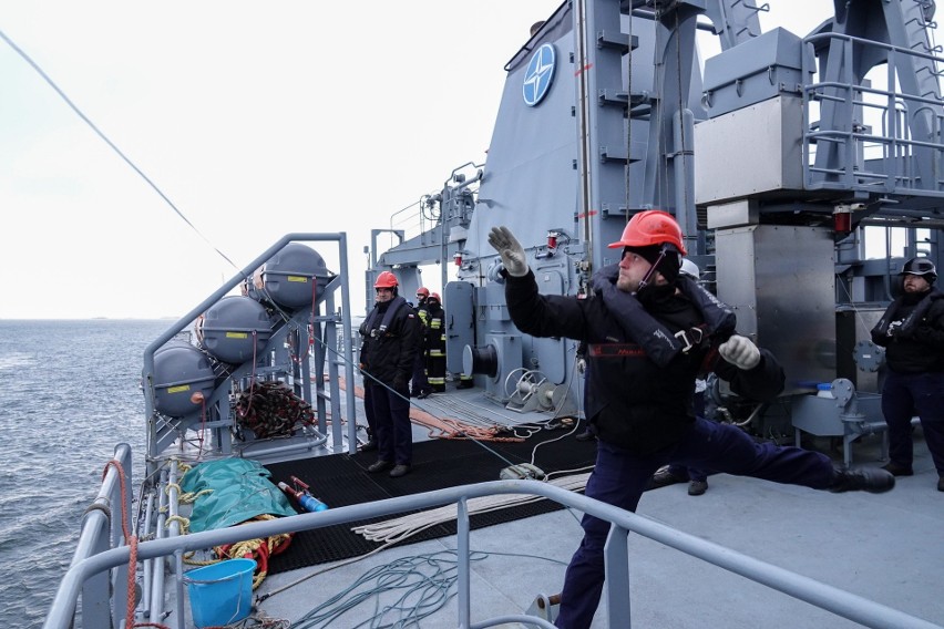 PKW "Czernicki" podczas ćwiczeń Freezing Winds 23 w ramach...