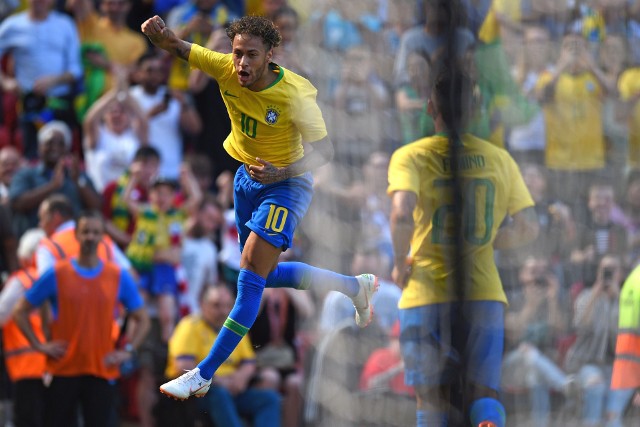 Brazylia - Chorwacja 2:0. Gol Neymara