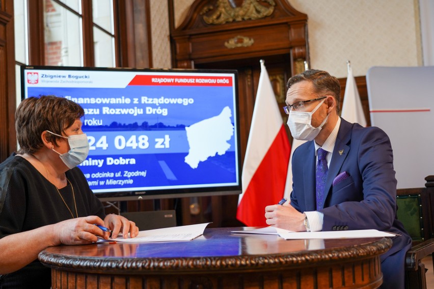 Prawie 14 milionów złotych więcej na drogi gminne w Zachodniopomorskiem! To aż 10 inwestycji z dofinansowaniem