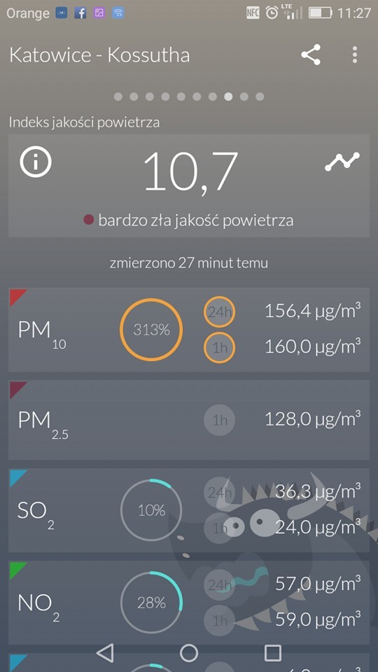 Alarm smogowy w woj. śląskim. Normy przekroczone nawet o 100 proc