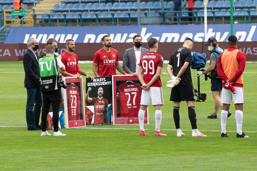 Ostatni mecz i pożegnanie Pawła Brożka i Marcina...