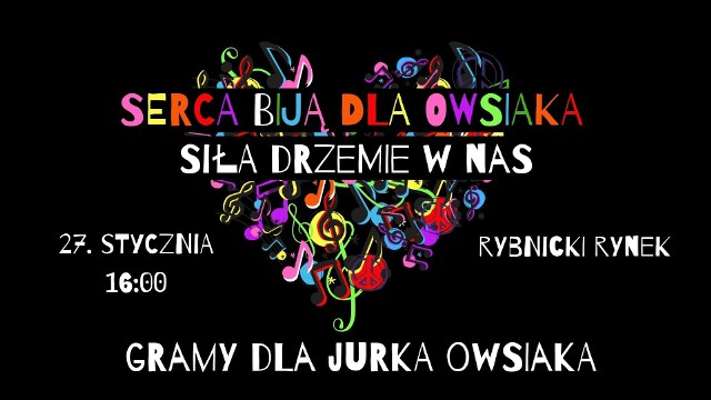 Koncert dla Jurka Owsiaka na rynku w Rybniku. Będzie głośno, radośnie i bardzo muzycznie!
