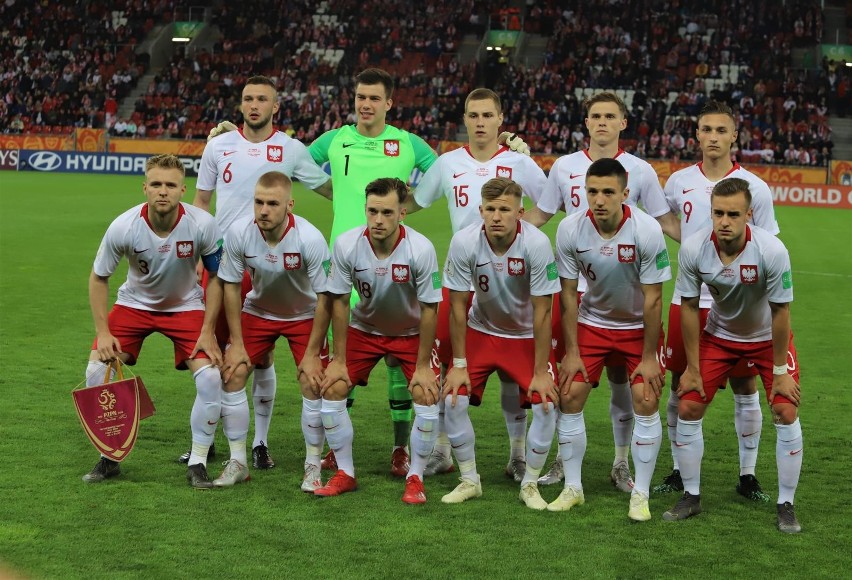 Na zdjęciu: reprezentacja Polski U-20